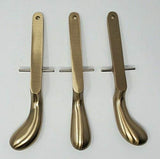 Grand Piano Pedals 7-3/4" Solid Brass with Satin Finish