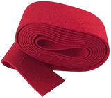Steinway Stringing Cloth Scarlet Red - 1" or 2" Wide x 52" Long | For Piano Stringing