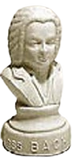 Halbe 3-1/2" to 4" Composer Statuettes