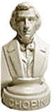 Halbe 3-1/2" to 4" Composer Statuettes