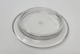 Lucite Piano Caster Cups - Transparent Clear - 4.5" Diameter | Set of 4