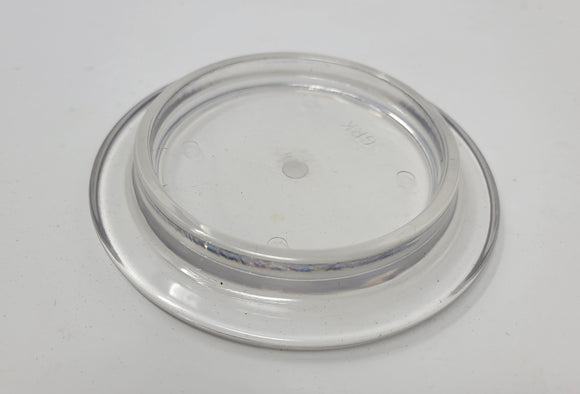 Lucite Piano Caster Cups - Transparent Clear - 4.5
