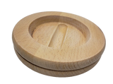 Wood Piano Caster Cups - Unfinished - 5.5" Diameter | Set of 4