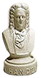 Halbe 3-1/2" to 4" Composer Statuettes