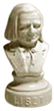 Halbe 3-1/2" to 4" Composer Statuettes