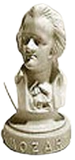Halbe 3-1/2" to 4" Composer Statuettes