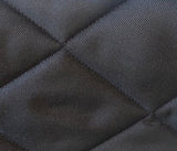 Grand Piano Cover - Fits 5'10" Steinway O Grand Pianos - Quilted Black Heavy Duty Mackintosh Fabric | Same Day Shipping