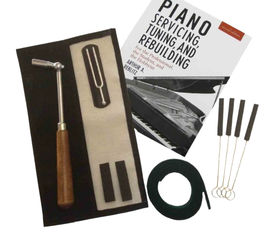 Piano Tuning Kit with 15° Head Tuning Lever