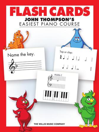 Flash Cards John Thompson's Easiest Piano Course