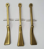 Grand Piano Pedals Solid Brass 8-5/8" with Satin Finish
