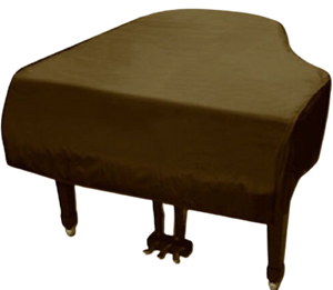 Grand Piano Cover - 6'4" Knabe - Brown Mackintosh Fabric | Same Day Shipping