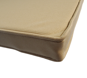 Piano Bench Cushion ~ Chamois Tan Color | Choose Size & Thickness