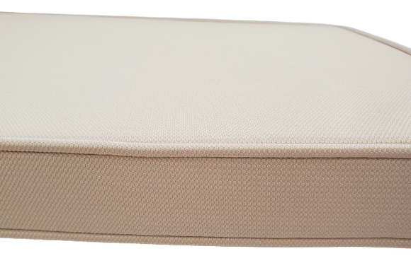 Piano Bench Cushion ~ Pearl Ivory Color | Choose Size & Thickness