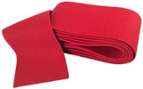 Steinway Stringing Cloth Scarlet Red - 1" or 2" Wide x 52" Long | For Piano Stringing