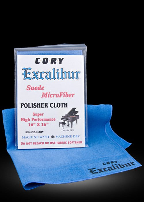 Cory Excalibur Suede Microfiber Polishing Cloth - In Tune Piano Supply