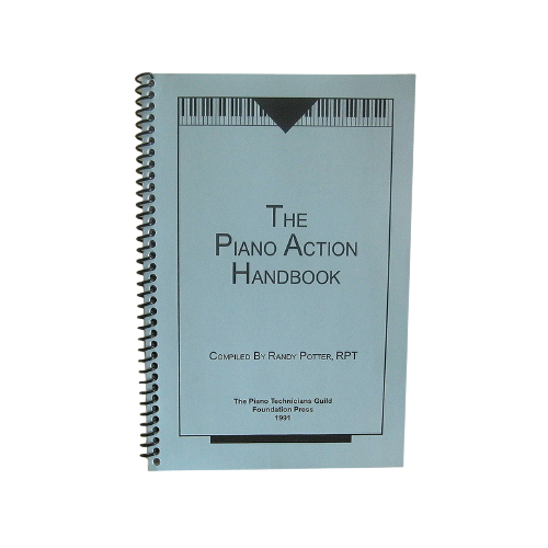 Piano Action Handbook - Compiled by Randy Potter | Spiral Bound Book