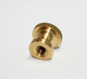 Upright/Vertical Piano Action Bracket Bolt Knob - Solid Brass